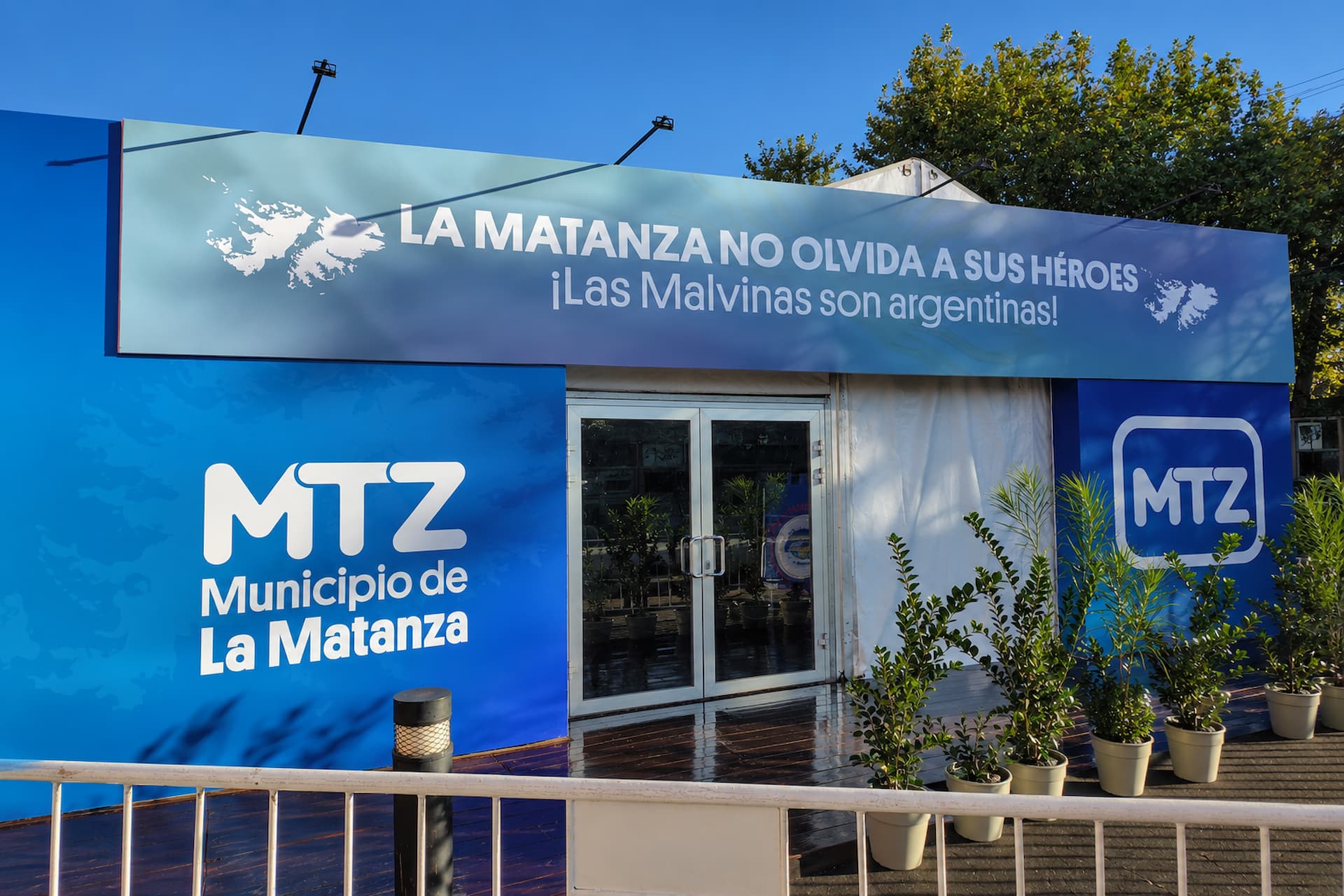 Carpa de Malvinas · Plaza San Justo